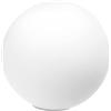 DIYEAH Abat Jour Paralume in Vetro Bianco a Forma di Globo, Copertura Lampada Sferica per Lampadario, Ammorbidisce la Luce e Protegge la Lampada, per Bar e Sala da Pranzo