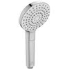 Ideal Standard - Doccia a mano Idealrain Evo, soffione doccia a risparmio idrico con 3 tipi di getto (pioggia delicata, massaggio, pioggia delicata), Ø 11 cm, cromato