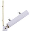 Siegenia AUBI EW001 - Kit di riparazione per cuscinetti angolari e EB005 con tappi di copertura per finestra bianchi