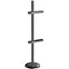 Generico Graphics Card Support Bracket - 18.8cm Aluminium Alloy Gpu Sag Brace | Vertical Magnetic Stand Anti Sag Holder For Pc Case | Prevent Graphics Card Bending Desktop Computer Accessory | Black Silver 5.1