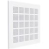 Famar Pannelli forati in cartongesso per controsoffitto 600 x 600 x 9.5 mm - KYRYOS K29A10 - foro circolare ø 6 mm a quadrotti matrice 1