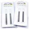 HobbyPower24 4 coltelli da pialla in metallo duro HM per pialla elettrico Bosch GHO 12V-20/56 mm