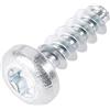 TOOLCRAFT Vite autofilettante per plastica 2.5 mm 8 mm Profilo a T Acciaio zincato 100 pz. TOOLCRAFT 88200