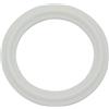 POQAX Guarnizioni a morsetto tri-clamp in silicone/EPDM/PTFE/FKM, 5 pezzi, diametro esterno 50,5-233 mm, rondelle di tenuta igieniche for uso alimentare(PTFE,5 PCS_76MM-91MM)