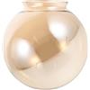 STOBAZA Paralume in Vetro Sferico Rotondo da 15 Cm per Lampade a Sospensione, Alta Trasmissione Luminosa e Facile Manutenzione, per Camera da Letto