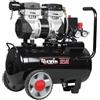 CEVIK PRO CA-PRO25SILENC - Compressore Aria Silenzioso 25L - 1.5HP - 150 l/min - 8 Bar - Senza Olio - Compatto Portatile - Doppia Uscita - Compressore Aria Portatile per Verniciatura e Pneumatica