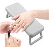 Generic Poggiamano per unghie: bracciolo comodo e stabile per manicure | Supporto per le mani pieghevole, cuscino per manicure portatile per tecnici delle unghie, salone e uso domestico, bracciolo per unghie