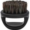 Generic Spazzola da barba da uomo con setole di cinghiale - Spazzola per modellare la barba vintage con manico,Styling dei capelli per il viso per applicazione di olio e balsamo, adatto a casa, in viaggio e a