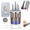 Generico Bdit accessori Spazzola elettrica di pulizia cosmetica ricaricabile, spazzola di trucco di filatura automatica per tutti i pennelli di trucco di formato, strumenti di pulizia per i pennelli di trucco