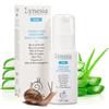 Lynesia Hydra Crema Idratante Viso Donna e Uomo 100% Naturale: arricchita con Bava di Lumaca Anti Imperfezioni e brufoli ideale per Pelle Mista Prime Rughe 50ml