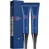 Wootapson 2PC Men's Eye Contour, Hydro Boost Anti-Fatigue Contour, Instant Eye Cream, Reducing Puffiness, Wrinkles, Black Circles, Adatta a Tutti i Tipi di Pelle