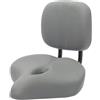 Generic Seggiolino per bicicletta con schienale - Pelle PU Memory Foam 30x28cm
