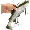 Generic XILILHC 1 Pz 20 Cm/30 Cm Pesca in Mare di Grandi Dimensioni Simula Un Richiamo Morbido | Esche artificiali Crank Bait