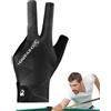 Generisch Guanti da biliardo, comodi guanti da piscina antiscivolo a 3