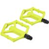 Minhe Pedali in nylon per mountain bike con sistema di cuscinetti DU, mandrino ultra leggero da 14 mm per ciclismo su strada (arancione)