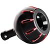 Nutup Starry Series - Pomello rotondo in alluminio con cuscinetti per S e D, dimensioni 35 mm/38 mm, per baitcasting e mulinelli (35 mm, nero rosso)