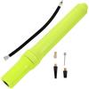 Luxshiny Pompa Facile da Trasportare Gonfia Palloni Doppia Azione Mini Portatile Corpo in Abs per Basket e Biciclette per Emergenze Sportive