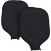 Caswynlife Confezione da 2 coperture protettive in neoprene per pickleball, antiurto, per racchette da pickleball St, & ard, colore nero