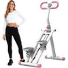 Fahuac Stair Stepper per la casa, con 3 livelli di resistenza, pieghevole, verticale, silenzioso, con display LCD, per casa, ufficio, allenamento