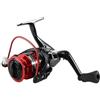 Minhe Bobina da pesca in metallo, sistema di trascinamento liscio, per acqua dolce e salata, spigola, trota, pesca alla carpa, rosso, giallo, nero, 235-365 g (rosso 4000)