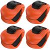Generic Ganci Per Canna Da Pesca 4 Pezzi Supporto Regolabile Antiscivolo
