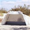 TEKGHUT Tenda da spiaggia per 2 persone, grigio, Quick Release, impermeabile, tenda da spiaggia con sistema di sgancio rapido, poliestere impermeabile con rivestimento in PU, ingresso aperto, picchetti