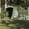 TEKGHUT Tenda da pesca con protezione UV, per 2 persone, motivo mimetico, tenda in poliestere impermeabile con rivestimento in poliuretano, cuciture sigillate e telo di base, facile da montare con aste in