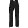 Jack & Jones Pantaloni Cargo Male Loose Fit Pantaloni Cargo, Nero, 30W x 32L