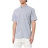 Tommy Hilfiger Camicia da Uomo WCC Flex Poplin STP RF S/S, Blu (Cielo Notturno/Bianco Ottico), S