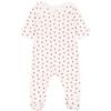 Petit Bateau A0ARW Pigiama A Maniche Lunghe Unisex - Bimbi 0-24 Marshmallow/Terkuit 6 Mesi