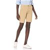 Amazon Essentials Short Bermuda Chino, Vestibilità Slim, Vita Media, Interno Gamba 25 cm Donna