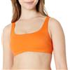 Amazon Essentials Top Bikini con Scollo Quadrato Donna, Arancione, 46