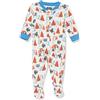 Amazon Essentials Pigiama per bambini Disney aderente in cotone con piedi, abbigliamento da notte Star Wars Mando Winter, 24 mesi