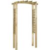 vidaXL Arco a Traliccio 110x60x210 cm in Pino Massello Impregnato