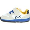 SUN68 Scarpe Sun68 sneaker Boy's tom solid nylon new born suede/ nylon bianco Z25SU37 Z44301N 19