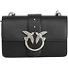 Pinko Borse Donna TRACOLLA Nero Borsa a tracolla da donna nera Mini Love Bag Autunno inverno 2022/23 100% Pelle 1P22TZ-Y5H7 Z99O UNI