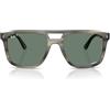 Ray-Ban Occhiali da sole unisex Rb2213ch Chromance, Havana Grey/Polar Grey, 58 mm