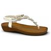Cinzia Soft MCS119002 Sandali Donna Infradito Pelle Bianco 38