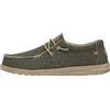HEYDUDE Hey Dude Wally Braided Sneaker Verde da Uomo 40003-3VE