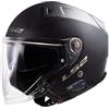 LS2 OF603 Infinity II Con interfono Casco aperto per moto con visiera parasole, taglia XXL