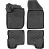 WALSER Tappetini in gomma per auto XTR su misura compatibile con Dacia Duster (HM) 10/2017-2024