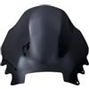 avdb-moto Cupolino/Parabrezza PVC Compatibile con HONDA Silverwing/SW 400 2001-2005, Silverwing 400 / SW400 2006-2010, Silverwing 600 / SW600, 2001-2010 (Nero)