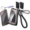 Jinhon Custodia per chiave adatta per Lexus LBX UX 250h 200 F Sport NX RX 450h 350h LS 500h ES 300h 2025 2024 2023 chiave auto custodia portachiavi accessori custodia in metallo custodia chiave tui