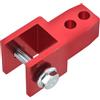 GOOHOCHY Rialzo Ammortizzatore Posteriore, Lega di Alluminio 30-50mm | Design Posteriore, Aumento Altezza e Comfort di Guida, Colore Rosso, per Motocicli e Scooter