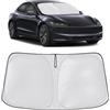 SONRUIJIE Parasole Auto，Parasole Auto Parabrezza Interno compatibile con Tesla Model 3 2017-2026, Isolamento Termico e Protezione