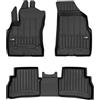 IMJ-Global Tappetini Auto Gomma ProLine 3D su Misura Compatibili con Fiat Doblo II 2010-2020 Cargo Maxi, Set Completo di Tappeti Auto TPE per Migliorare Look e Sportività
