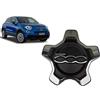 W-Parts Coppetta Coprimozzo Originale per cerchio in lega per FIAT 500X dal 2014 in poi (1, Cromato)