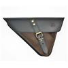 ExMoto Borsa Laterale Borsello da Telaio Marrone e Nero in Pelle e Cotone Cerato per DUCATI SCRAMBLER (Brown Black)