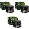 Hiflofiltro 3 X Filtro olio F 800 800 R ABS 2009 - 2014 Hiflo HF160
