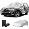 LIZHELYH Telo Copriauto Impermeabile per Volkswagen Tiguan R-Line 2.0 TSI 265PS 2024-2026, Copertura Auto da Esterno Completa con Cerniera, Protezione Anti-UV/Vento/Pioggia/Neve/Polvere, Asciugatura Veloce